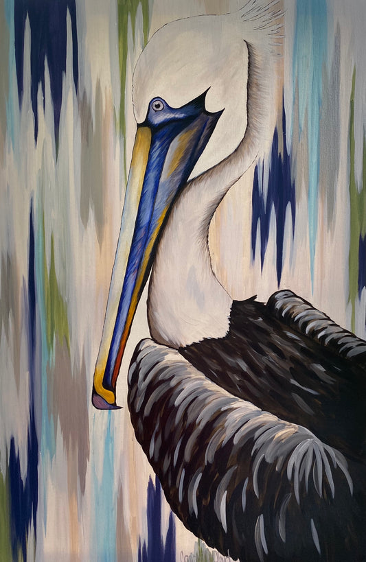 Keith's Pelican Original Painting