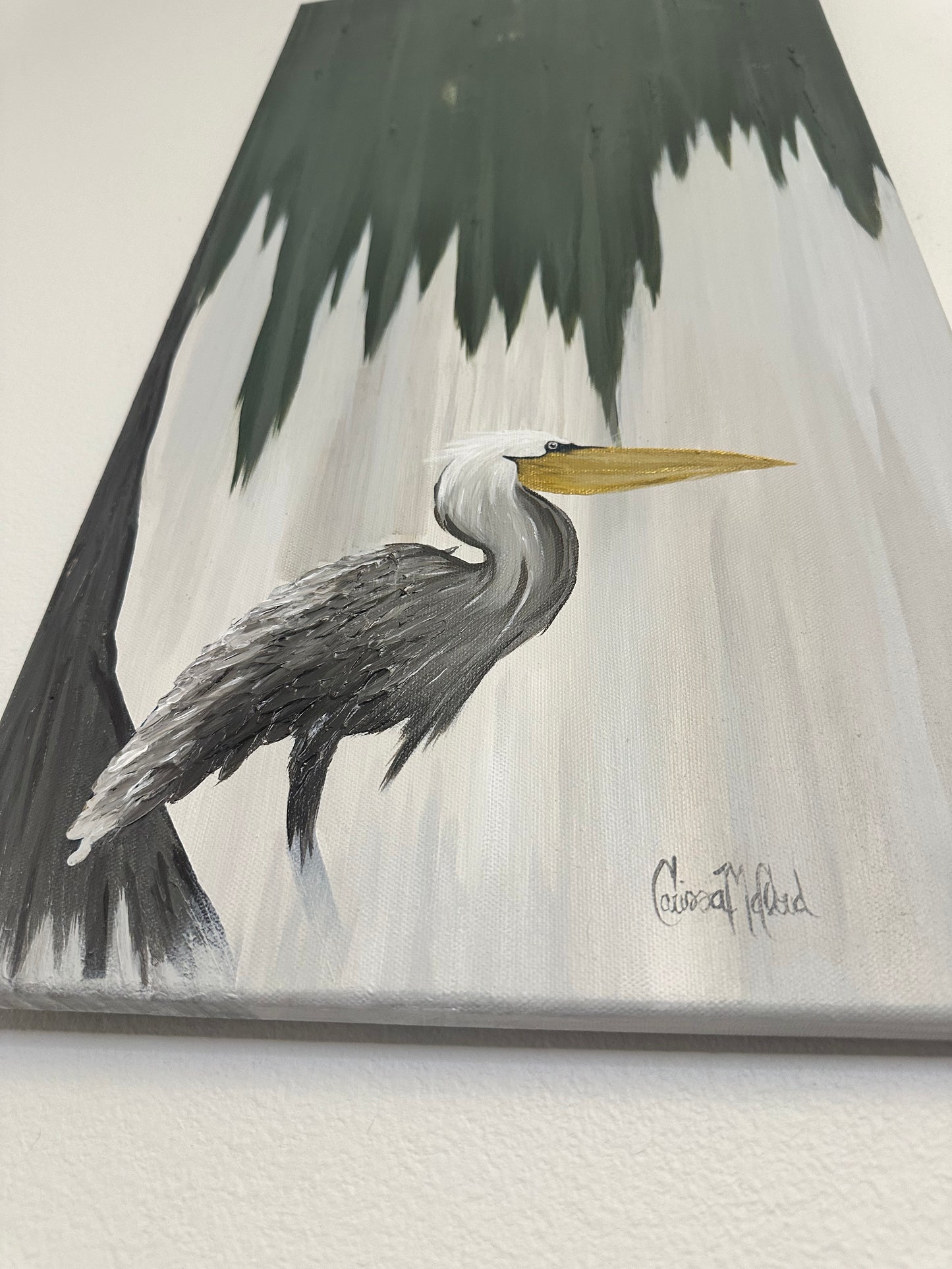 Oak & Pelican Original Painting